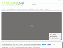 Tablet Screenshot of farmersmap.com